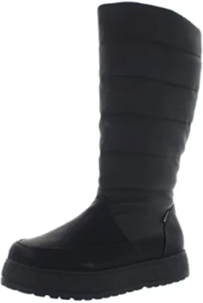 ADRIENNE VITTADINI Women's  Piper Puff Mid-Calf Cold Weather Boot 6M Black