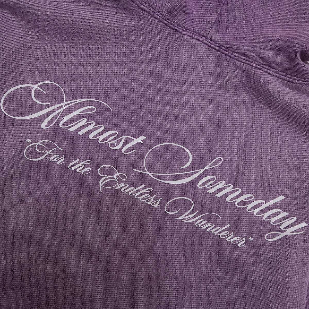 Almost Someday SIGNATURE SUNFADE HOODIE 2.0 (sunfade purple)