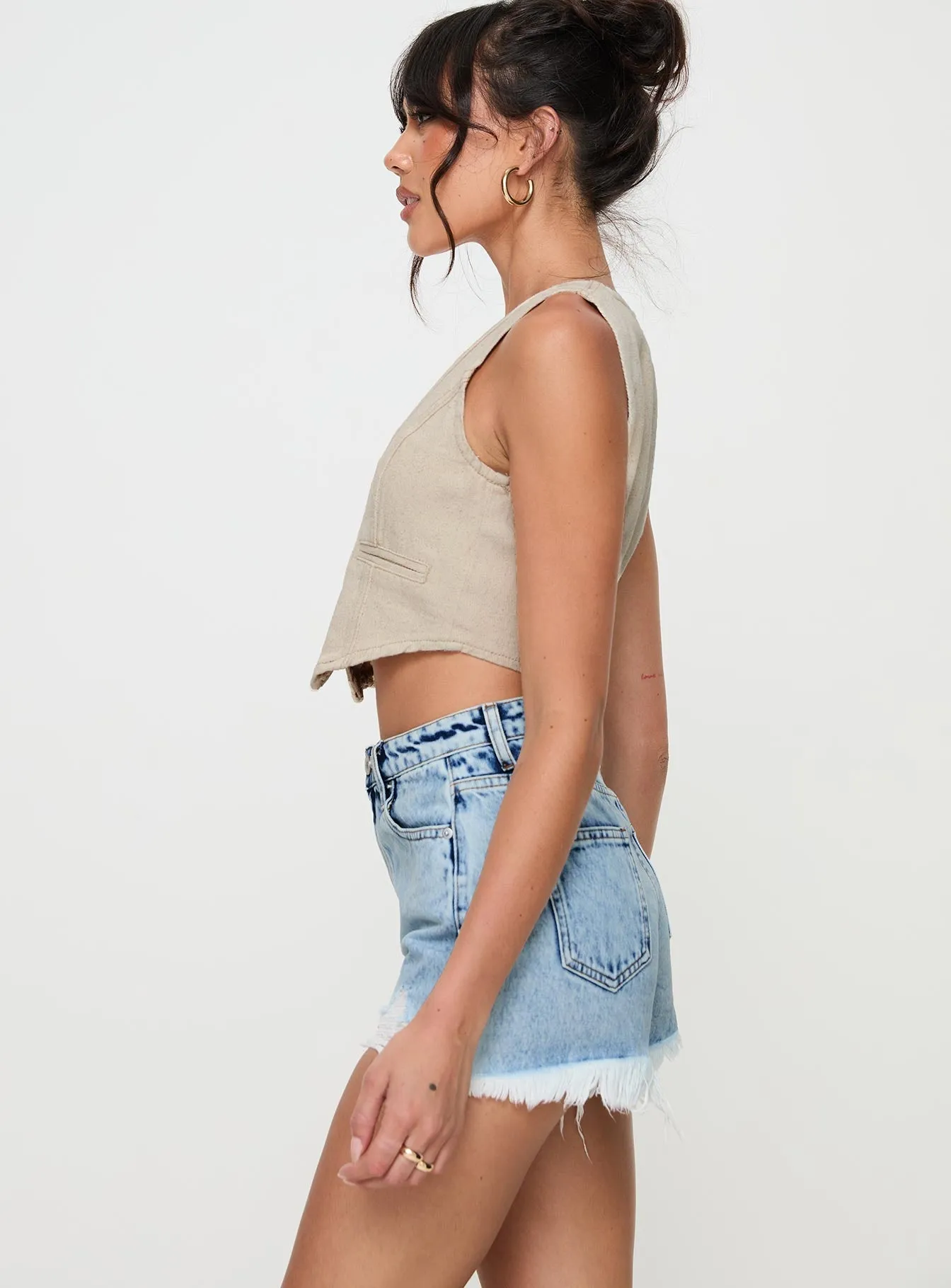 Anne Denim Shorts