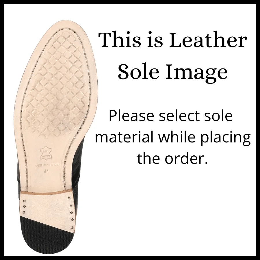 Antonio Handmade Leather Sole Shoes