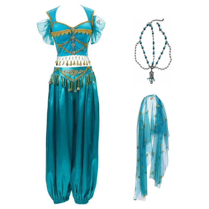 Arabian Costumes Dance Embroider Belly Dancer Fancy Outfit