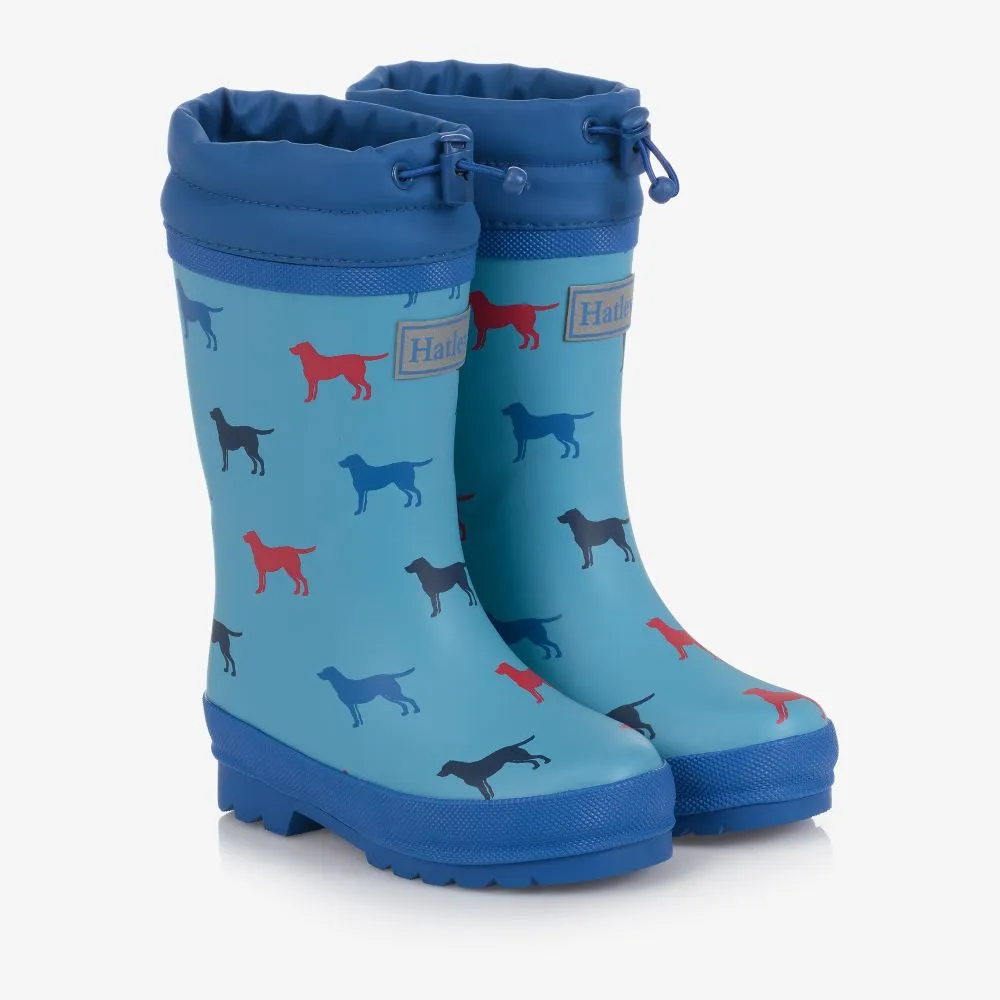 Blue Dogs Rain Boots