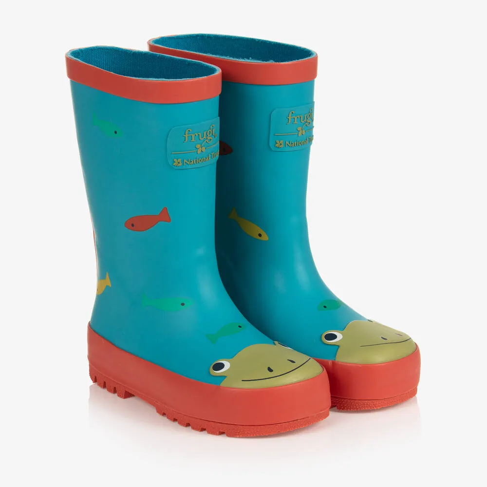 Blue Frog Rain Boots 