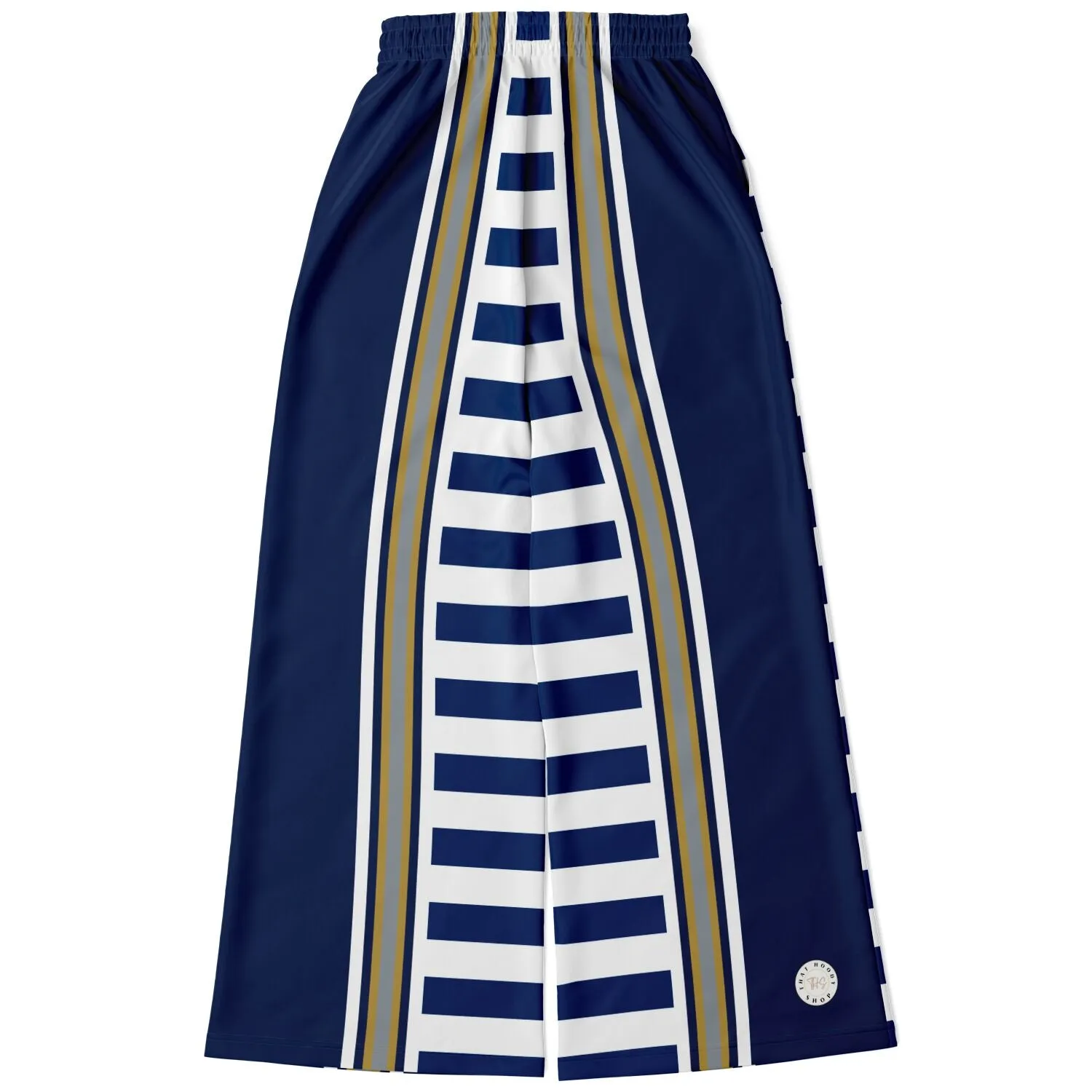 Captain Jack Sailor Stripe Eco-Poly Stretchy Phat Bellbottoms