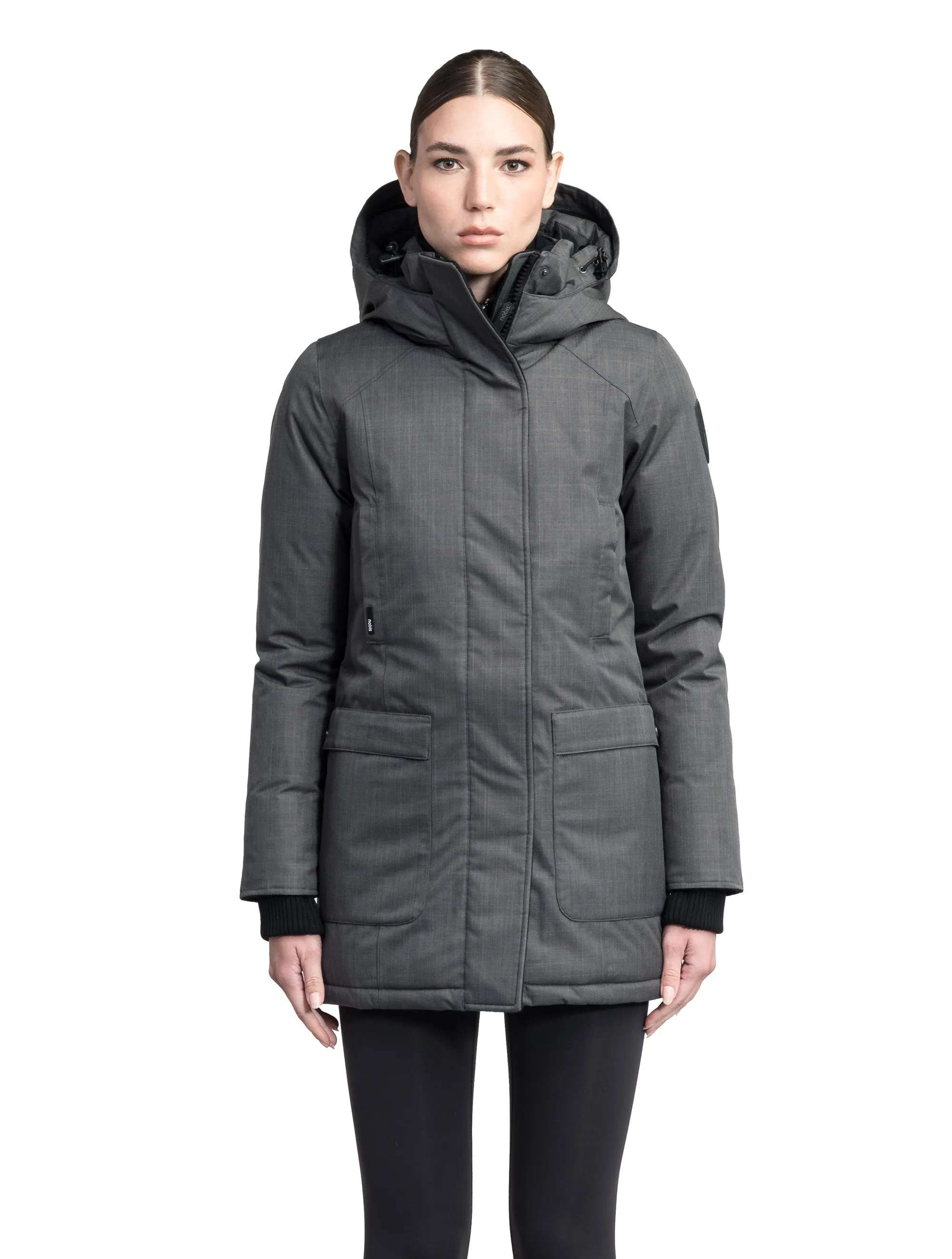 Carla Furless Women's Parka Steel Grey