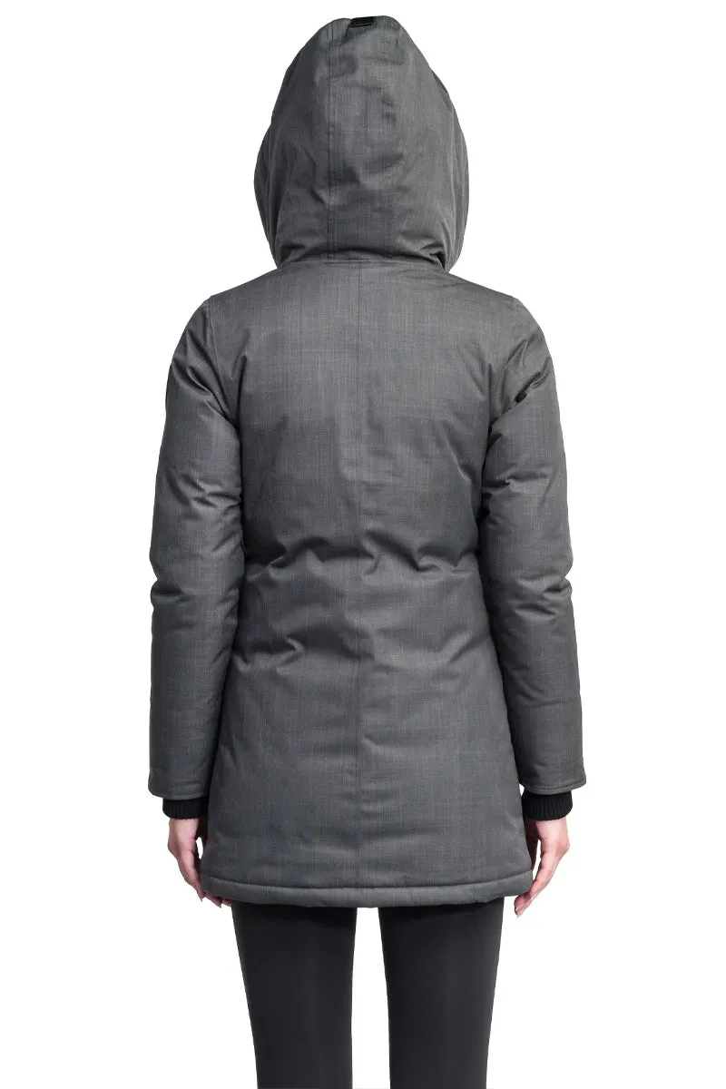 Carla Furless Women's Parka Steel Grey