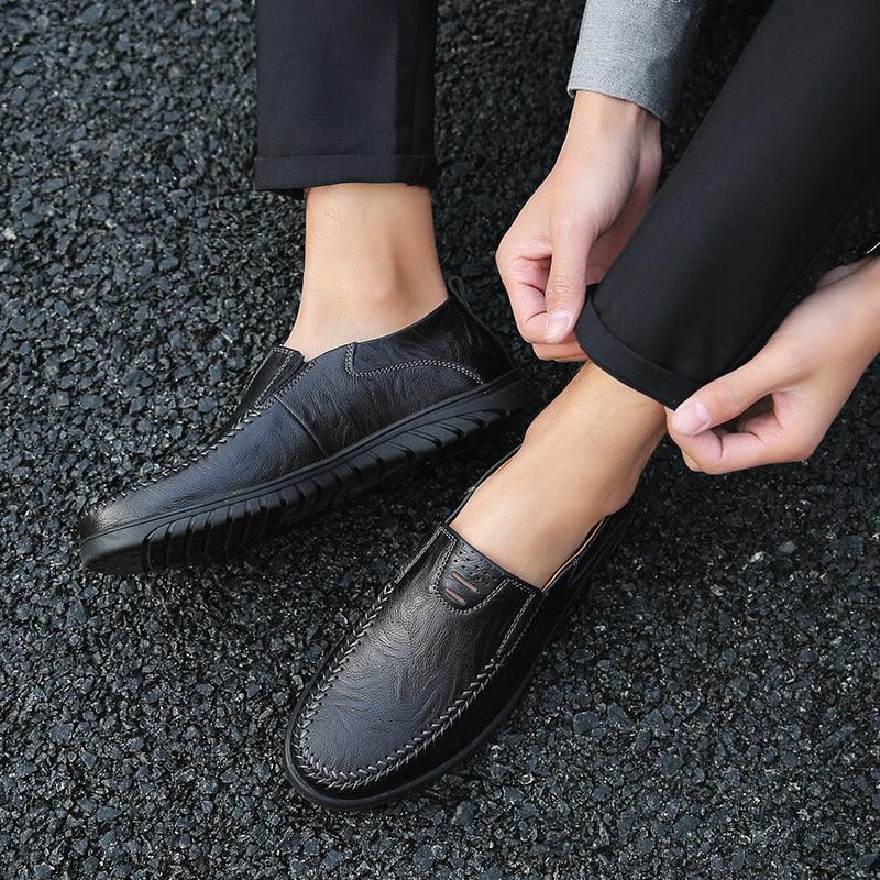 Casual Slip on Formal Loafers Men Moccasins