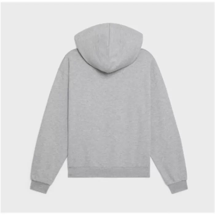 CELINE  |COTTON/CASHMERE TRIOMPHE HOODIE