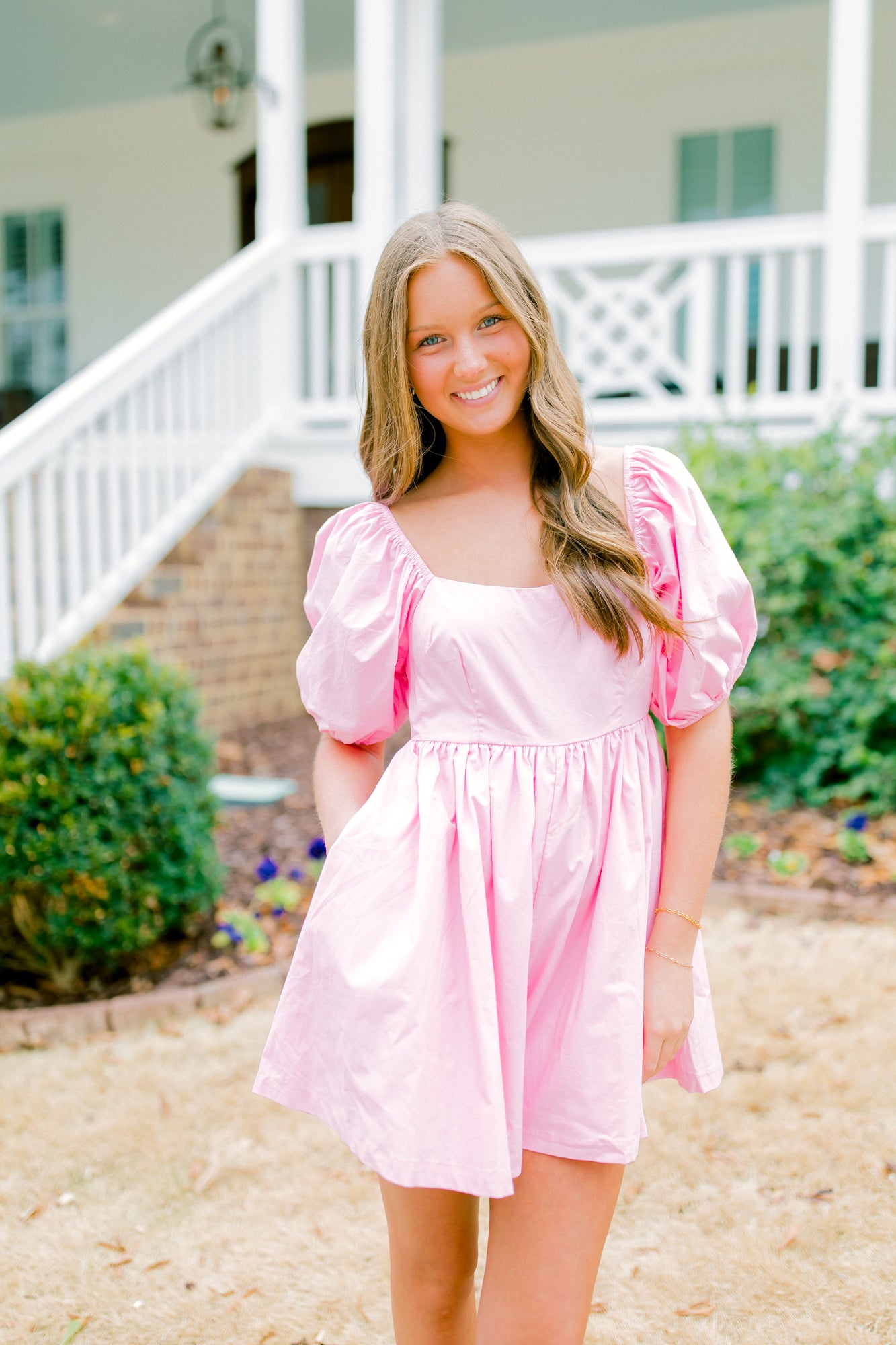 Charlotte Romper - Pink