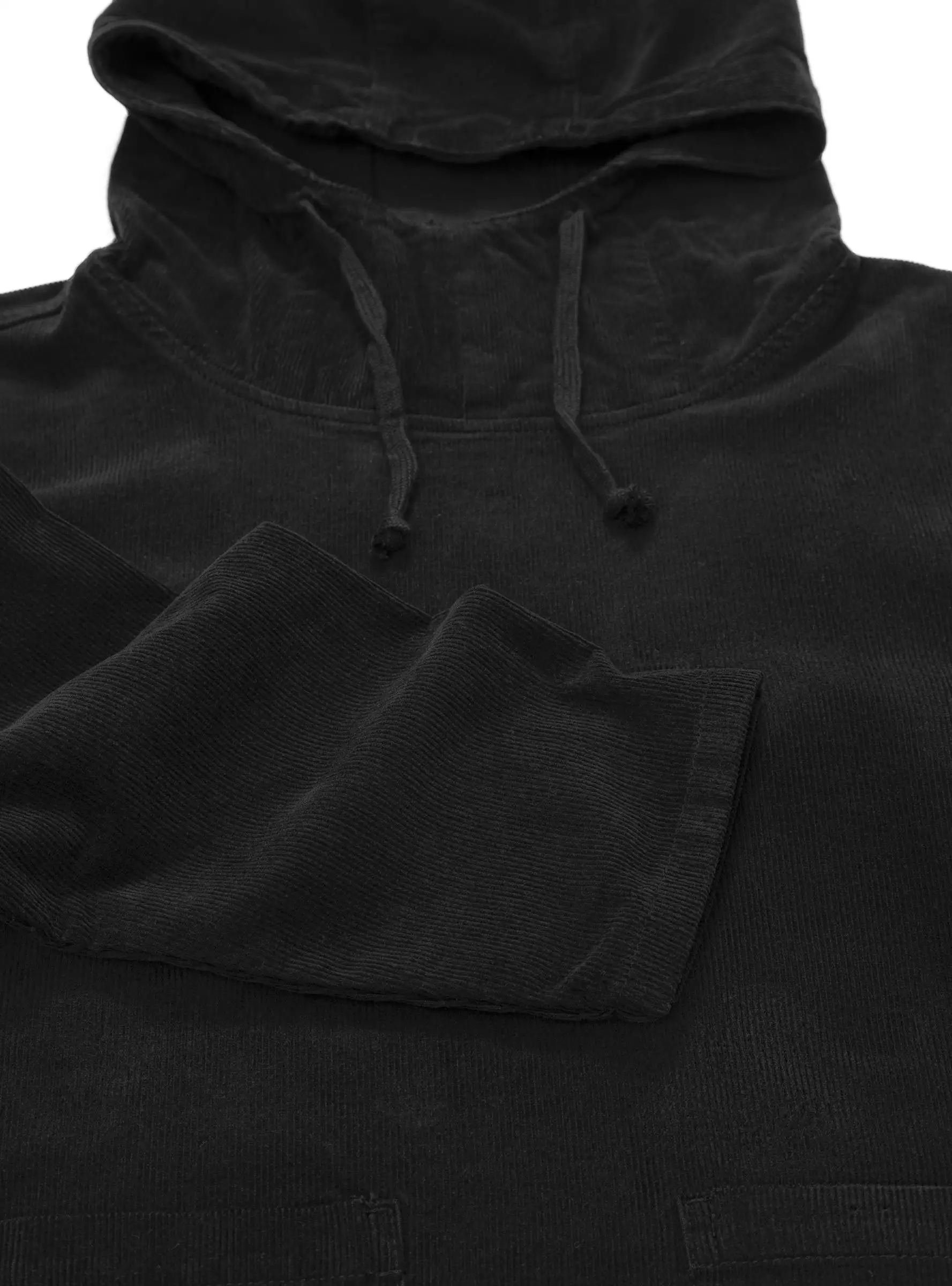 Corduroy Market Smock Black