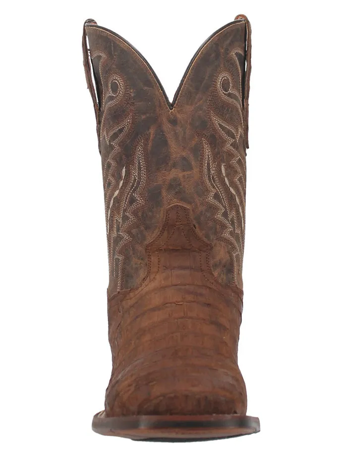 Dan Post DP4896 Mens Western Mickey Caiman Boots Tan