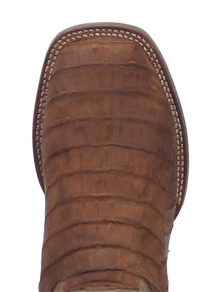 Dan Post DP4896 Mens Western Mickey Caiman Boots Tan