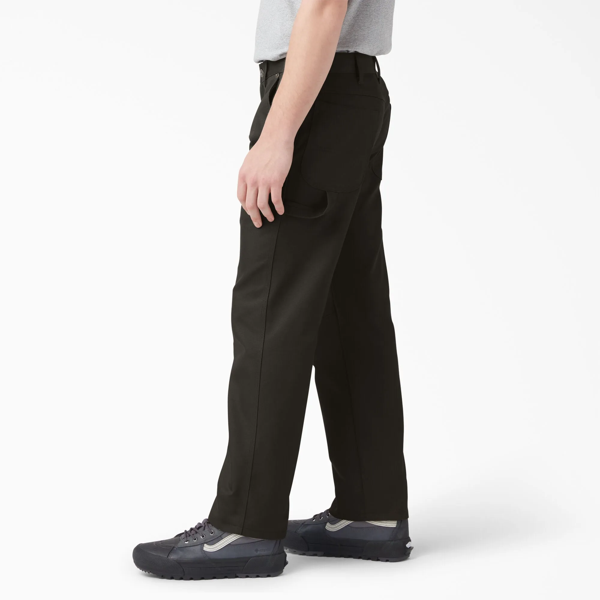 Dickies - Regular Fit Duck Carpenter Pants - Chocolate Brown