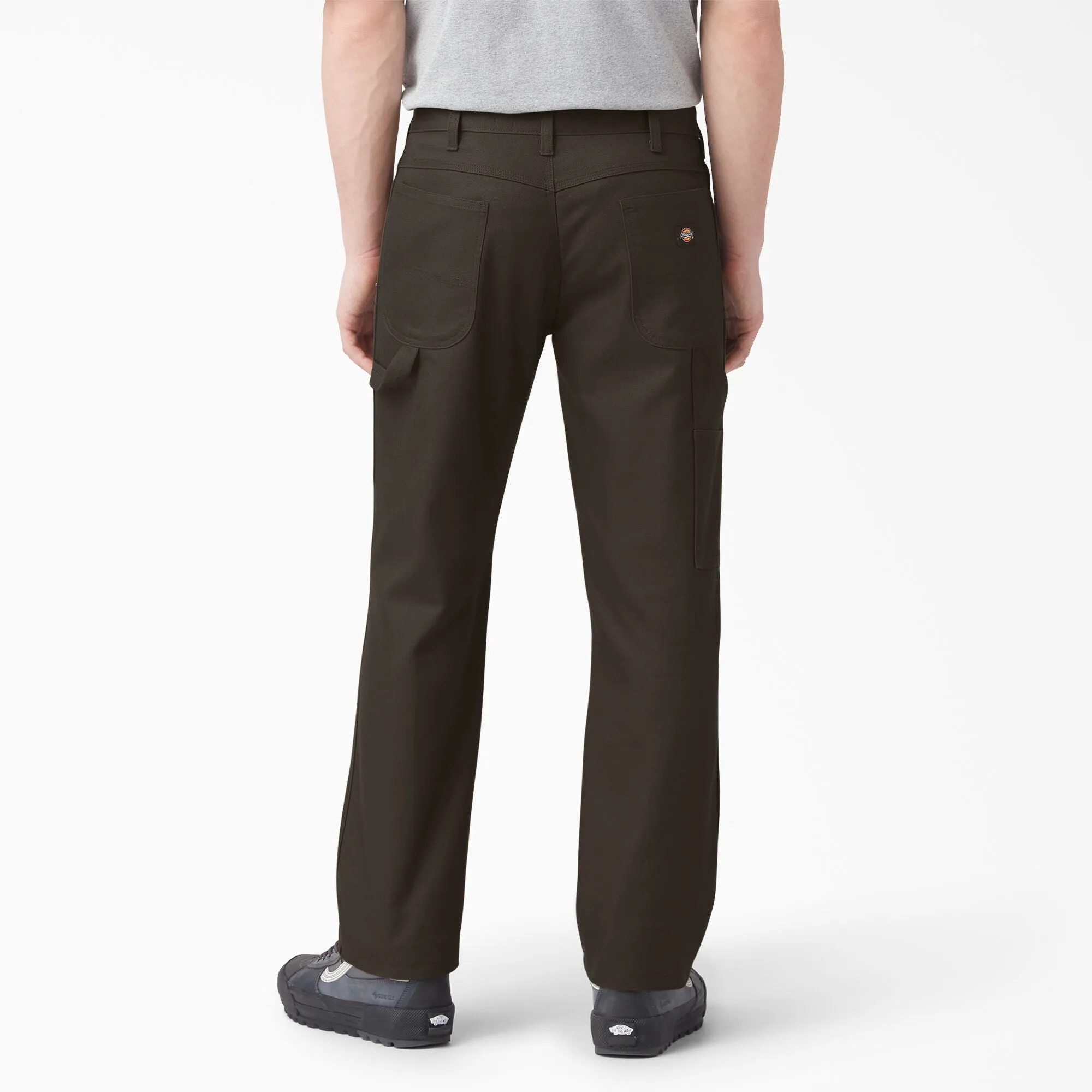 Dickies - Regular Fit Duck Carpenter Pants - Chocolate Brown