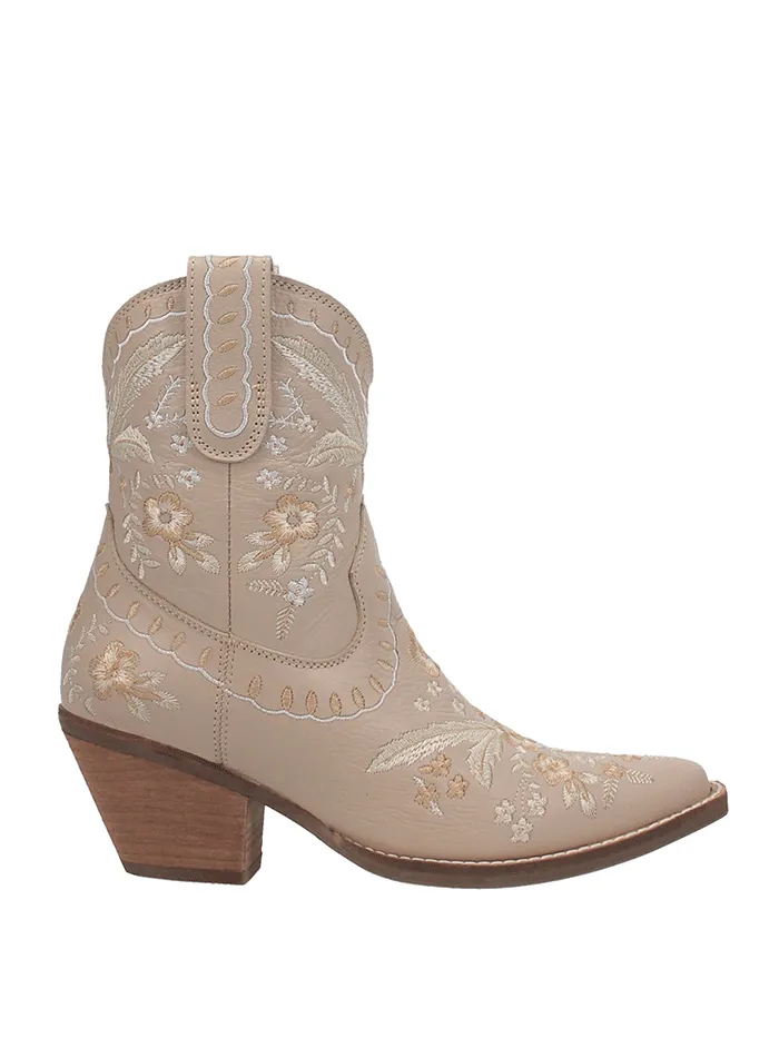 Dingo DI748 Womens Primrose Ankle Western Bootie Sand