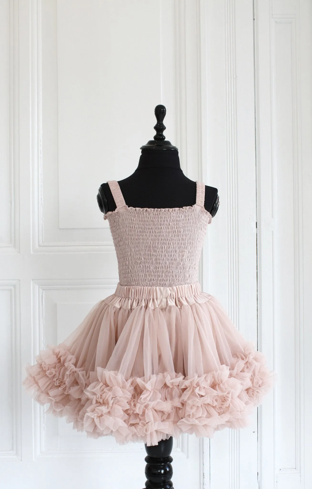 DOLLY by Le Petit Tom  FRILLY SKIRT ballet pink