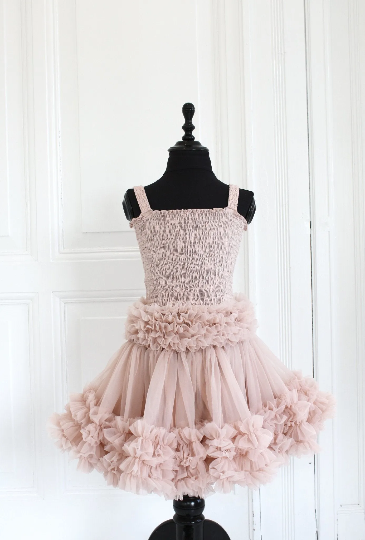 DOLLY by Le Petit Tom  FRILLY SKIRT ballet pink