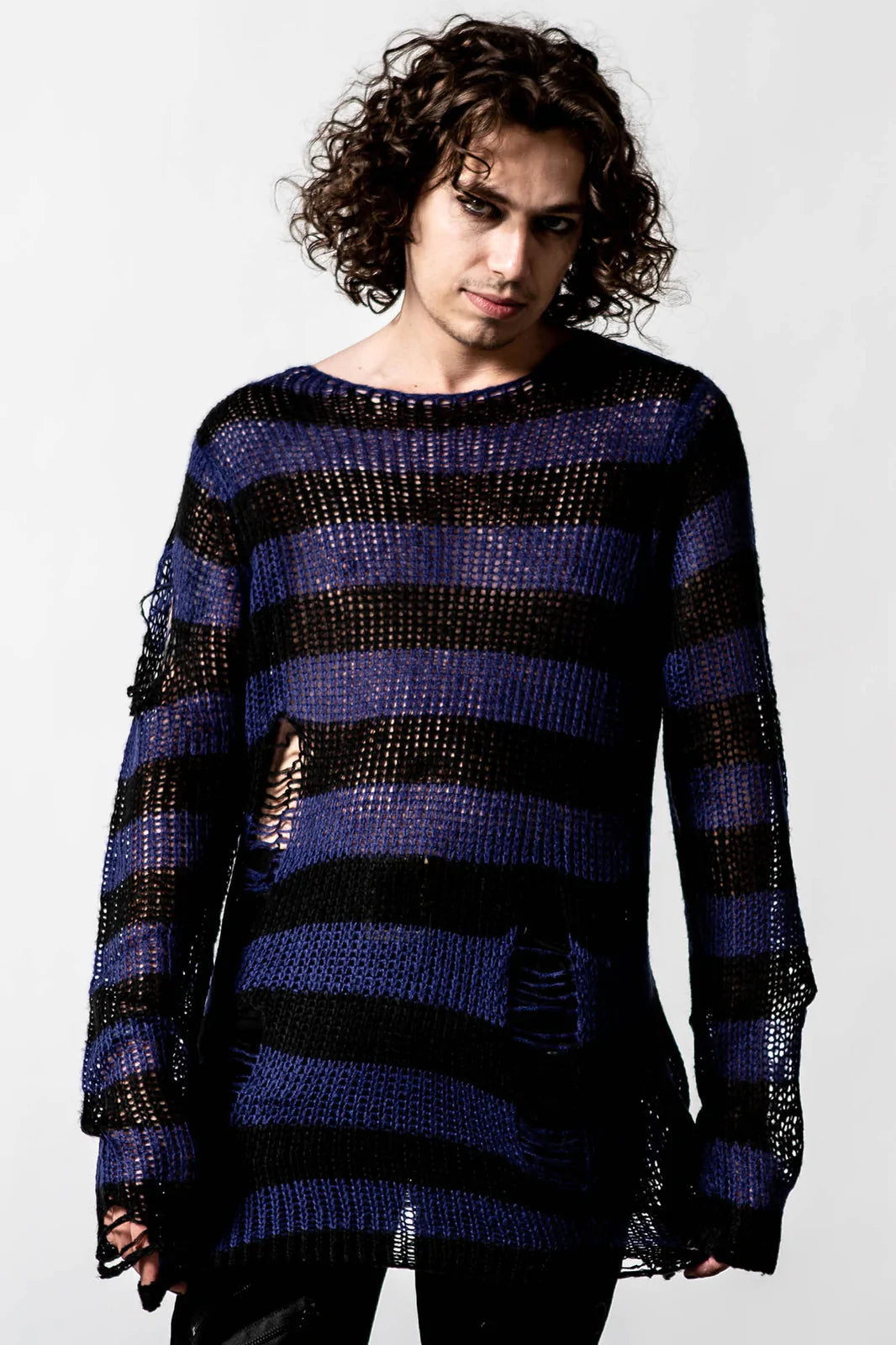 Empyrean Knit Sweater-Midnight