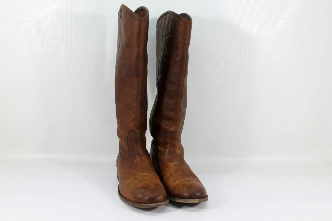 Frye Melissa Button Women's Congac Boot 6.5M (ZAP5822)