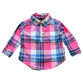 Gap Plaid Popover Shirt