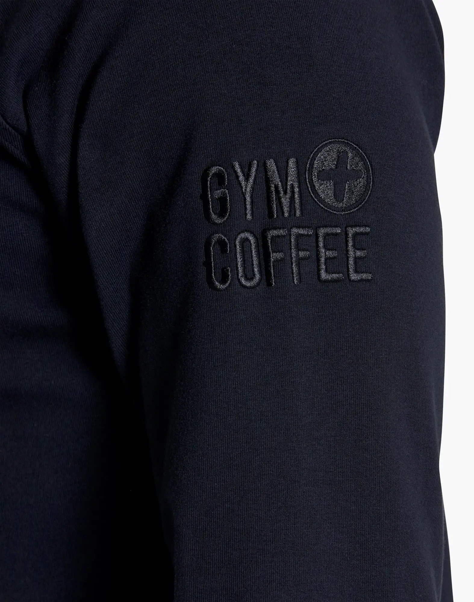 Gym+Coffee Essential Zip Hoodie (Mens) - Black