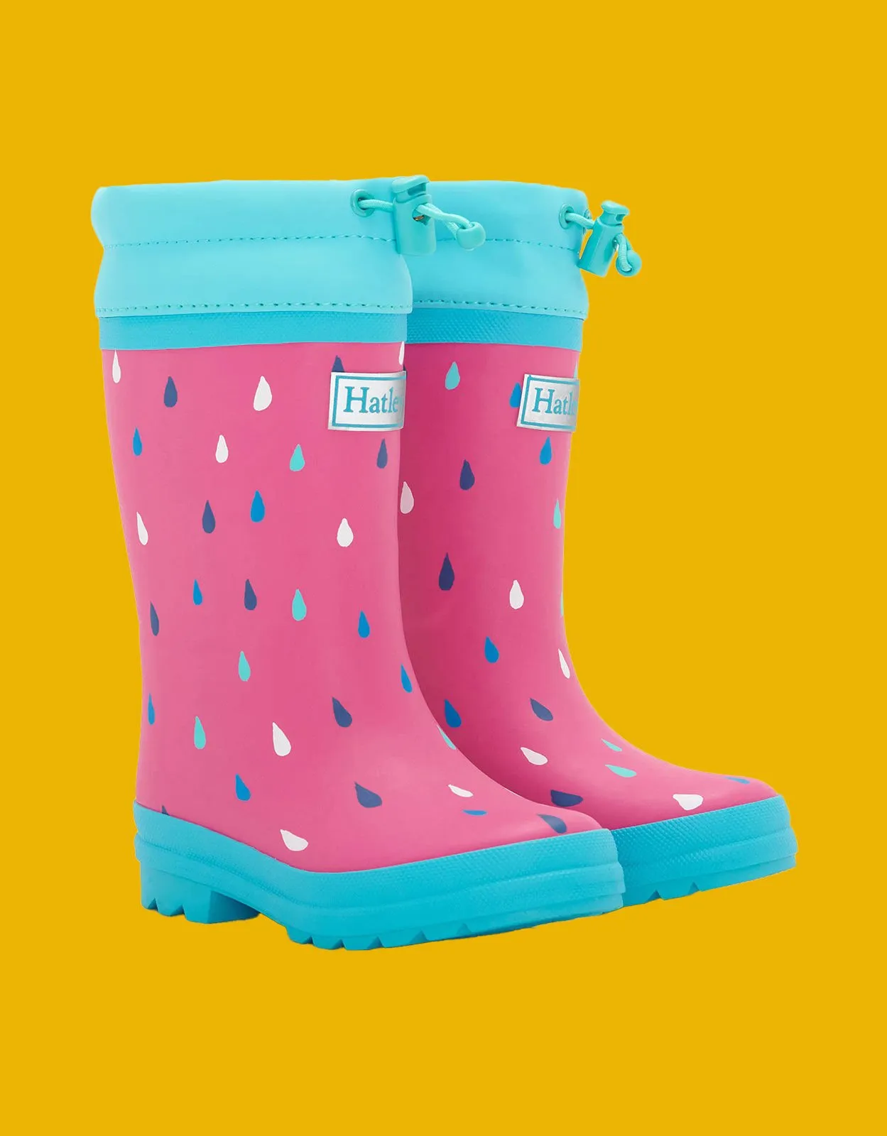 Hatley Sherpa Lined Rain Boots Pink