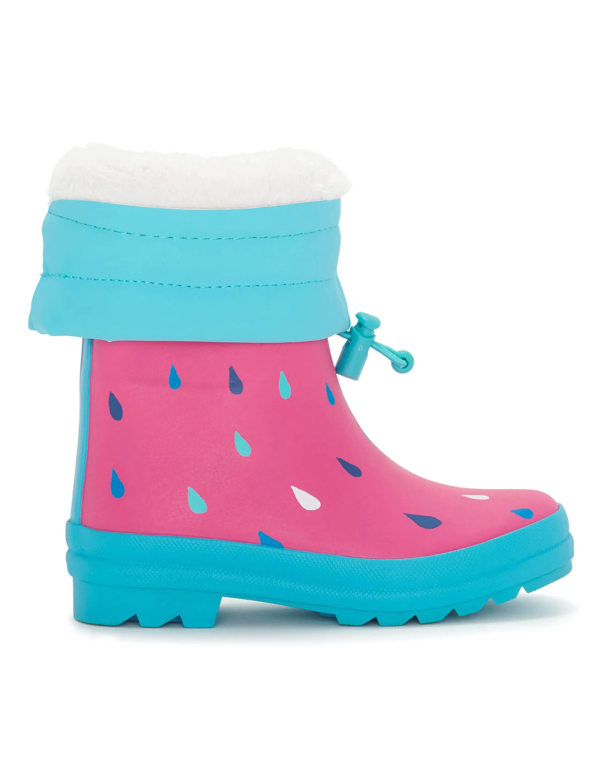 Hatley Sherpa Lined Rain Boots Pink