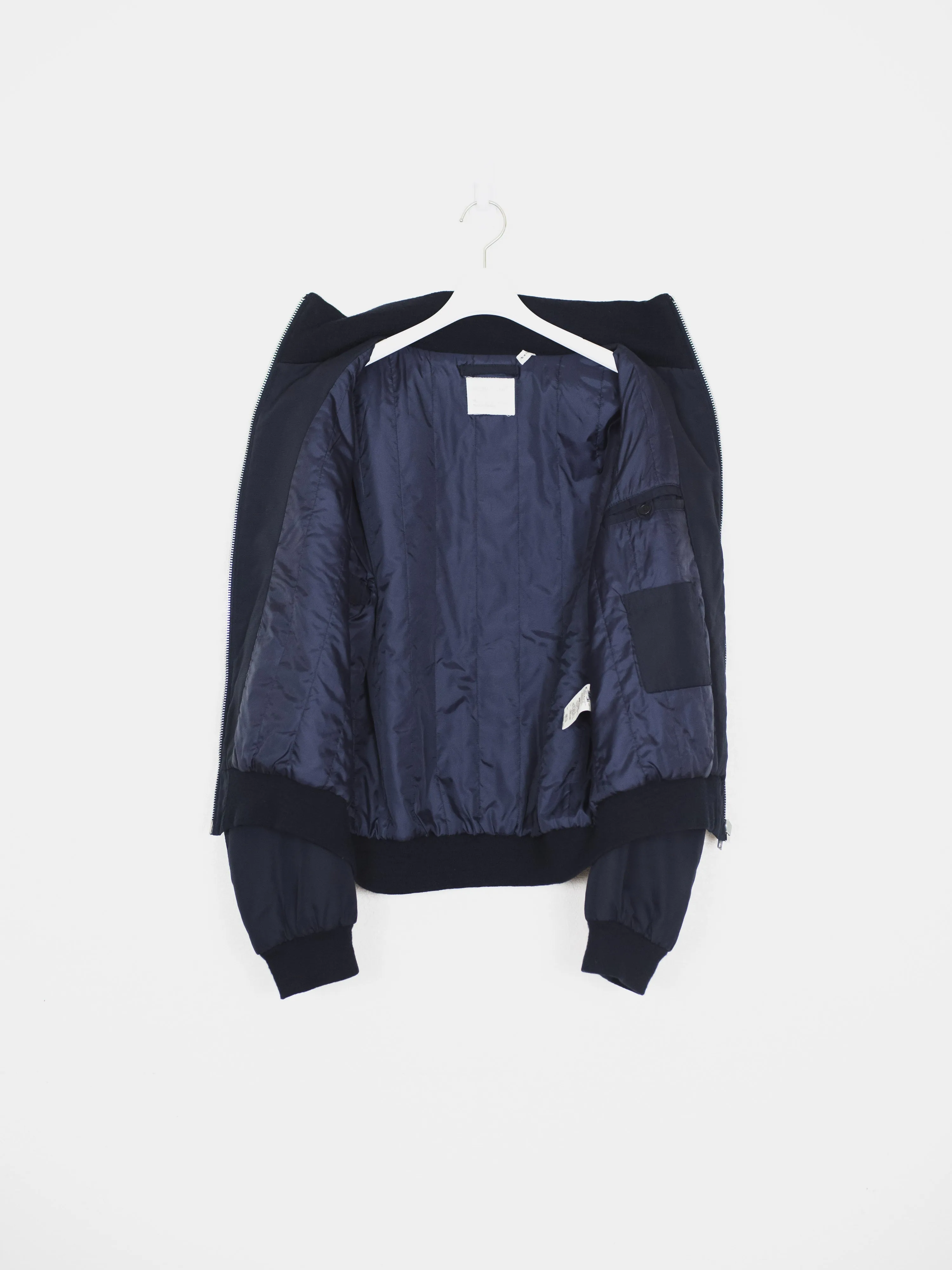 Helmut Lang AW98 Ballistic Polyamide High Collar MA-1 Bomber