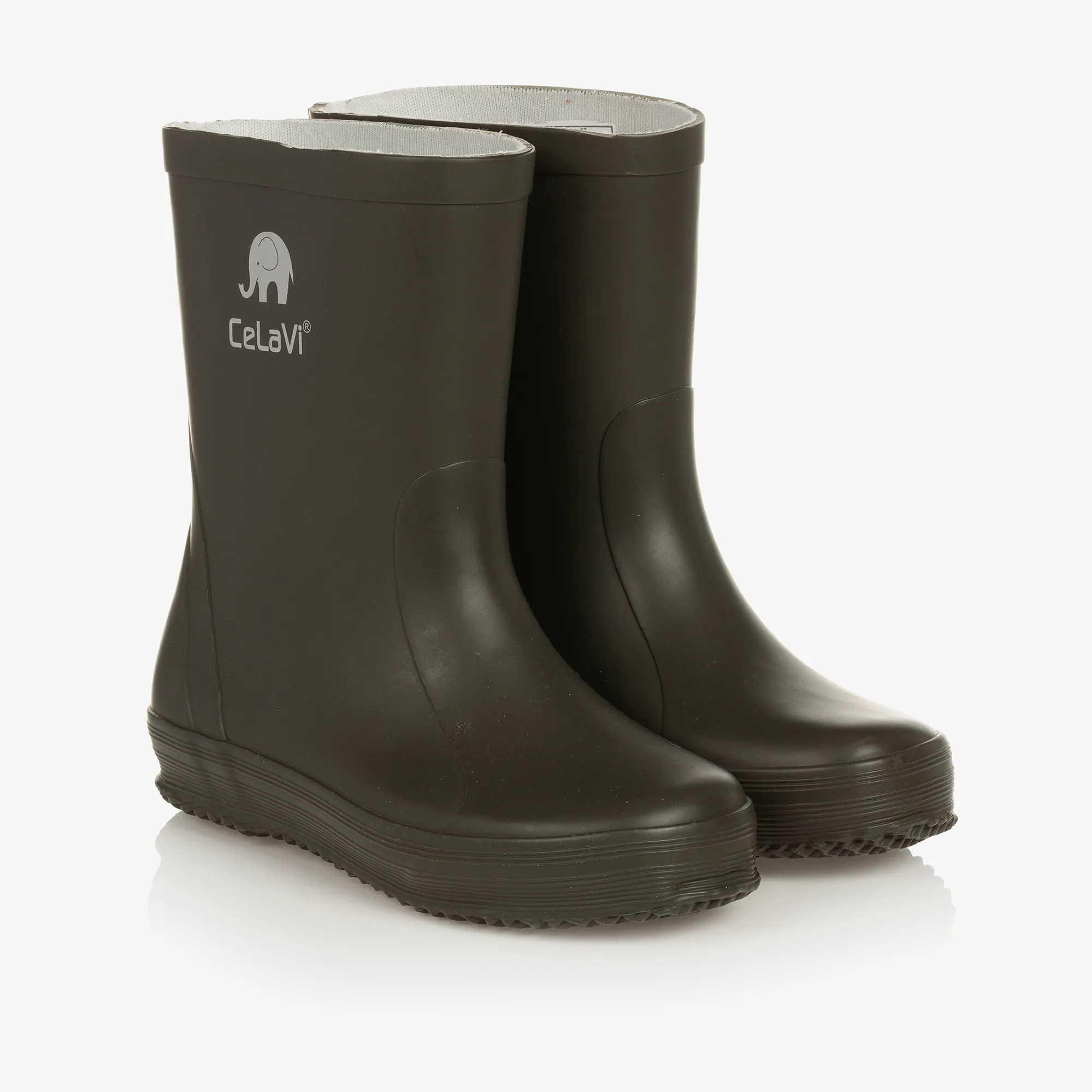 Khaki Green Rain Boots