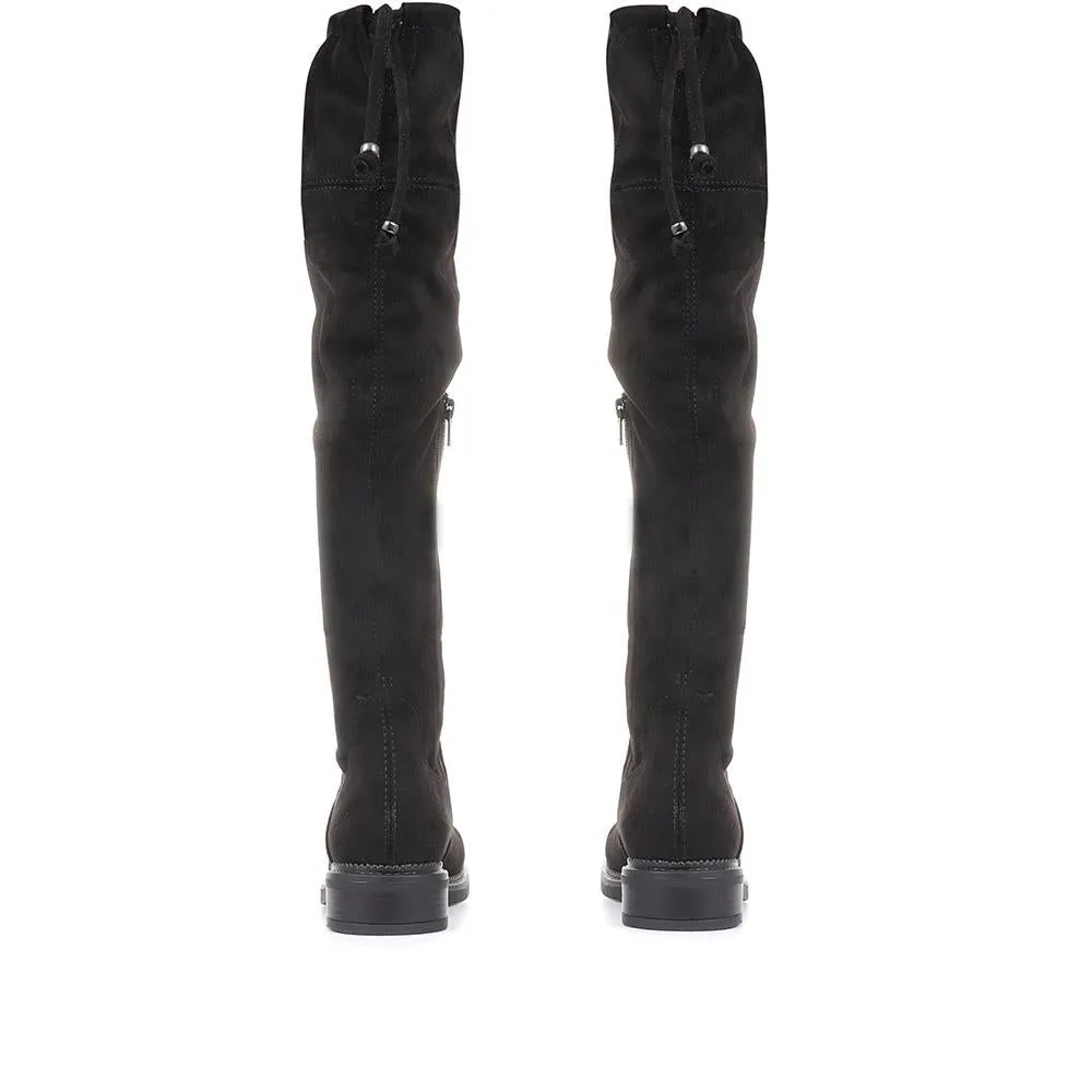 Knee High Flat Boots - GAB34502 / 320 525