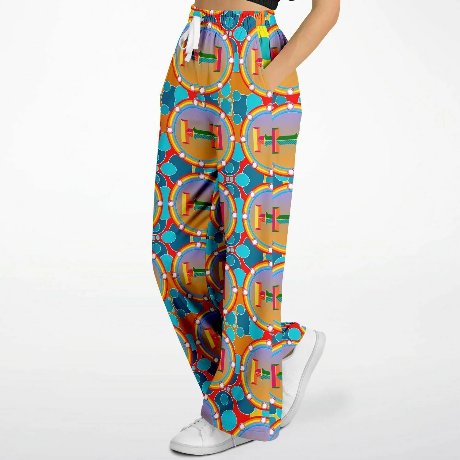 Life on Mars Eco-Poly Stretchy Phat Bellbottoms