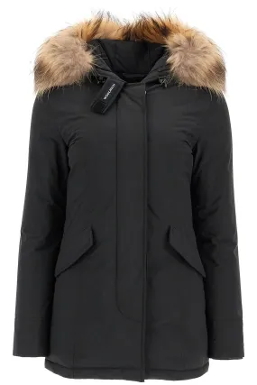 luxury arctic parka with fur