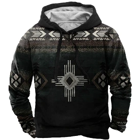 Men's Aztec Hoodie