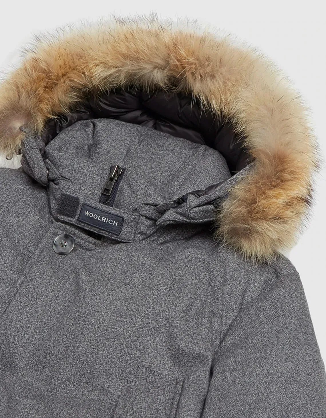 MEN'S LUXE ARCTIC PARKA GREY TWEED