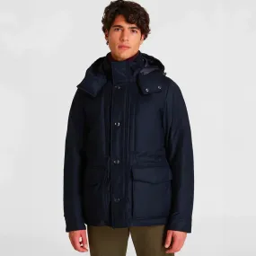 Men's Premium Wool Moutain Jacket Melton Blue