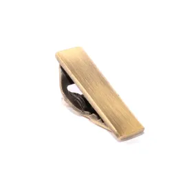 Mini Brushed Brass Skinny Tie Bar