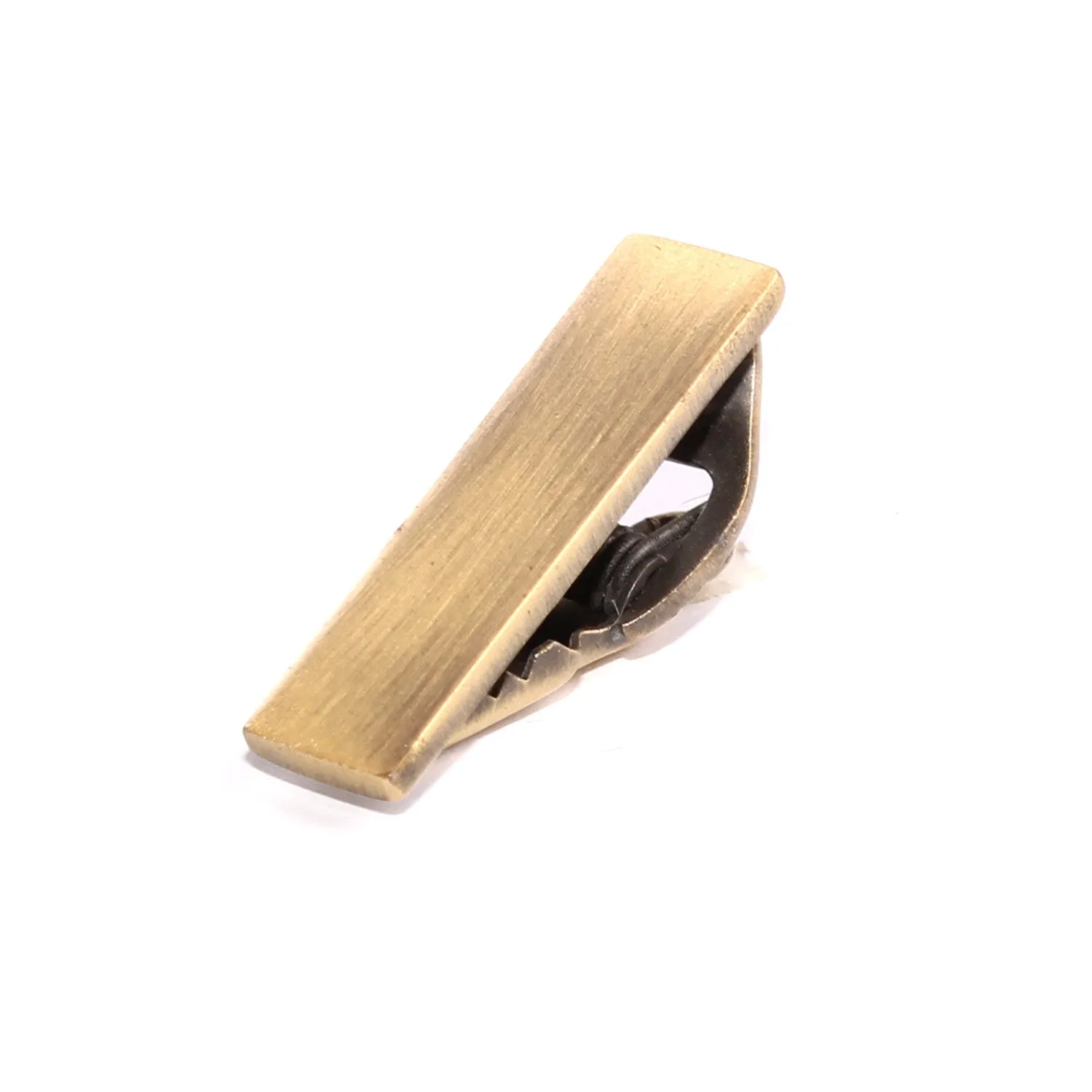 Mini Brushed Brass Skinny Tie Bar