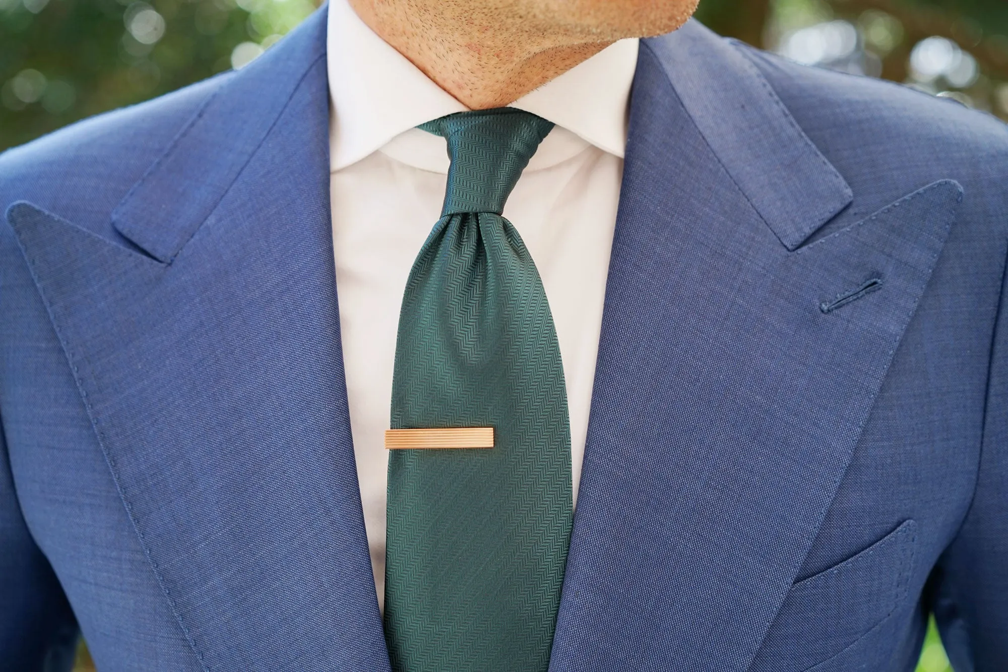 Mini Rose Gold Eddington Tie Bar