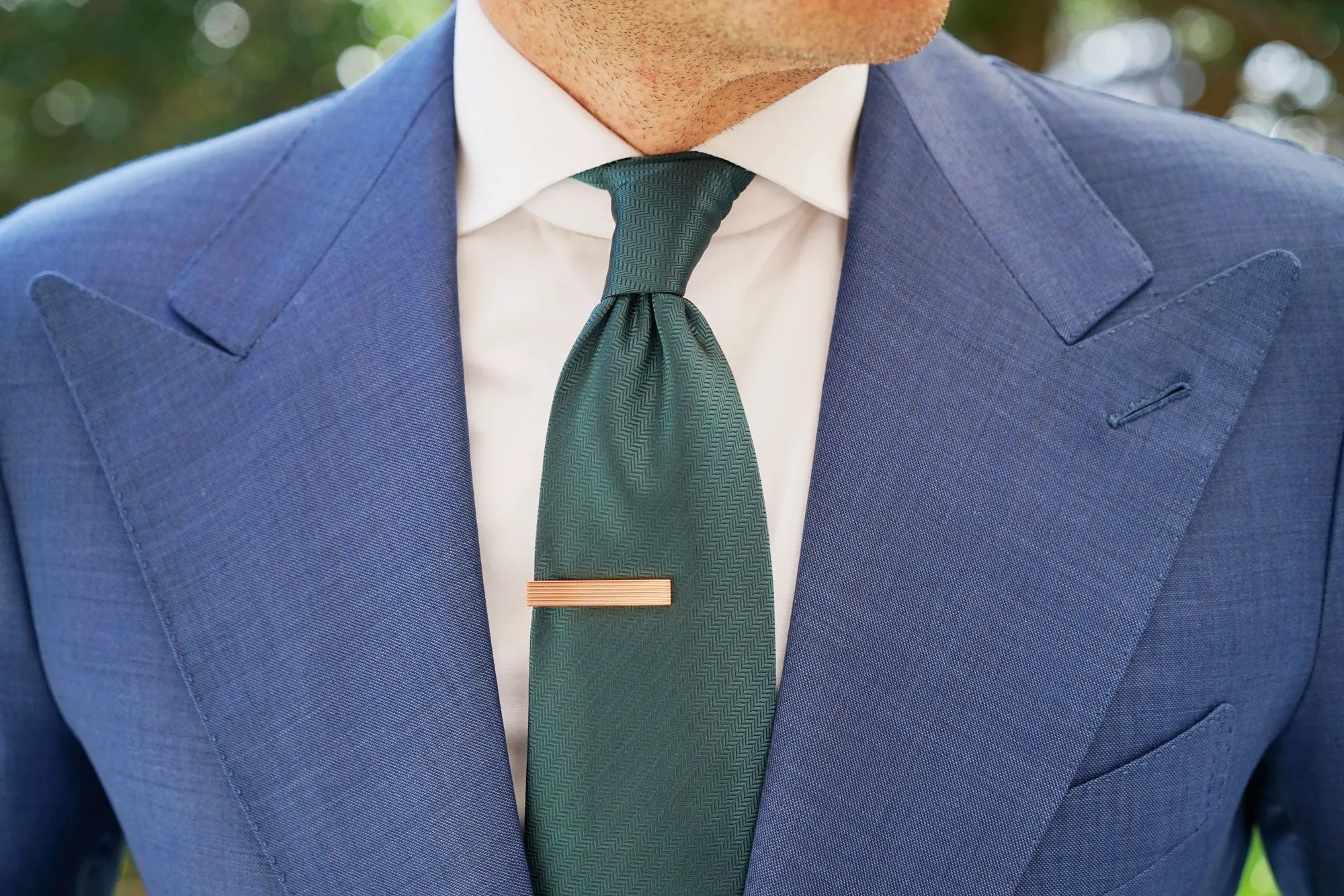 Mini Rose Gold Eddington Tie Bar