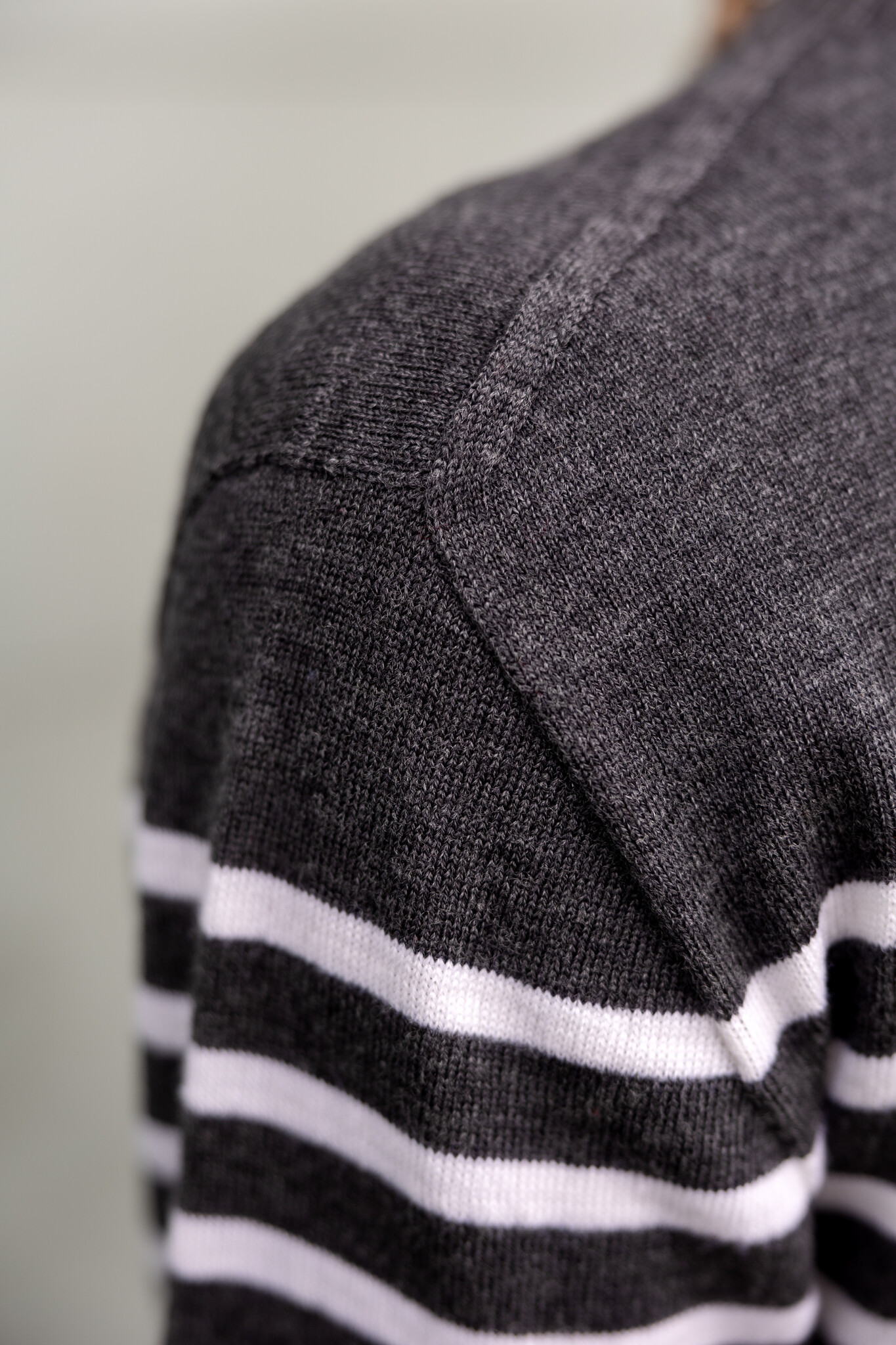 Nate Merino Wool Striped Sweater