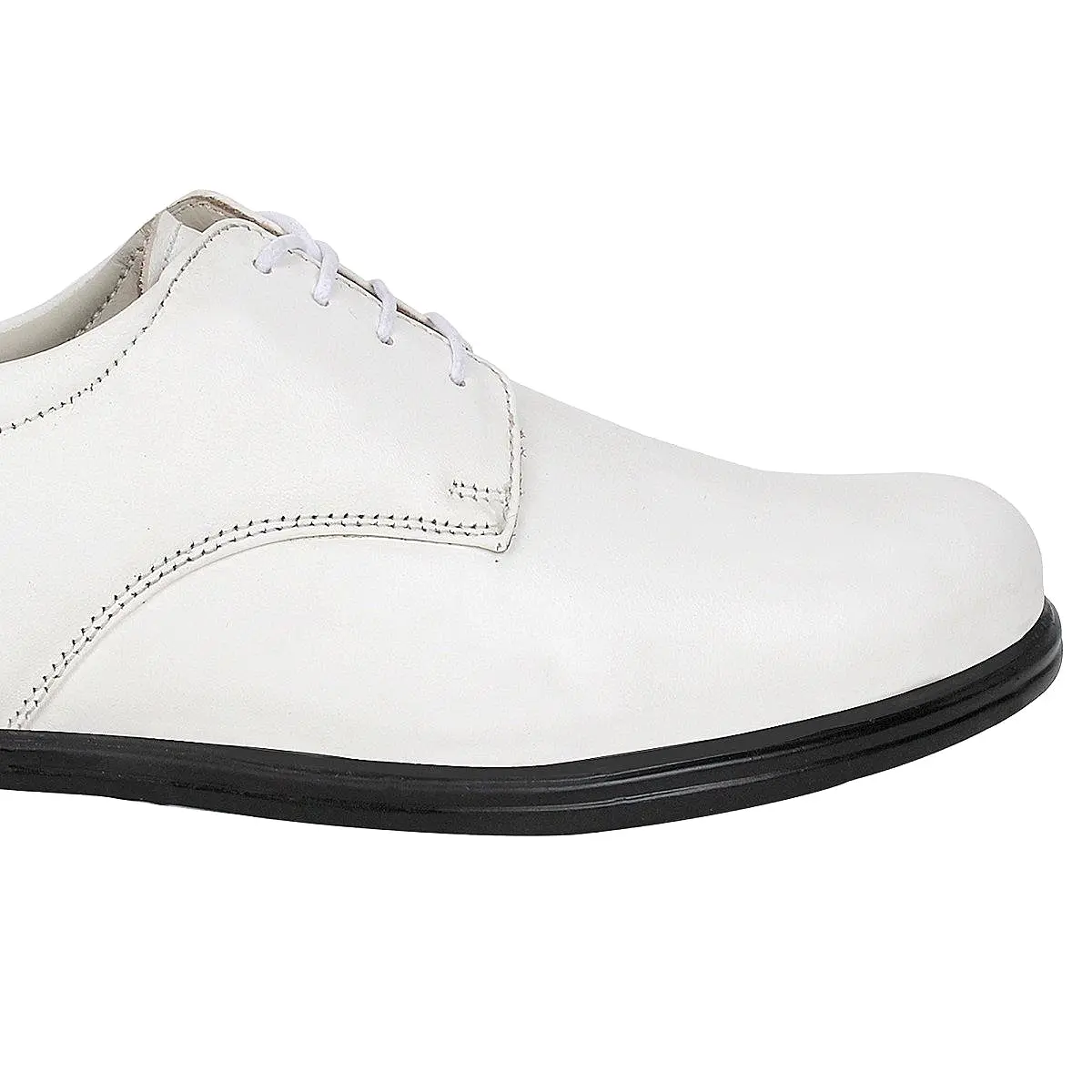 Navy Uniform Shoes White -Defective