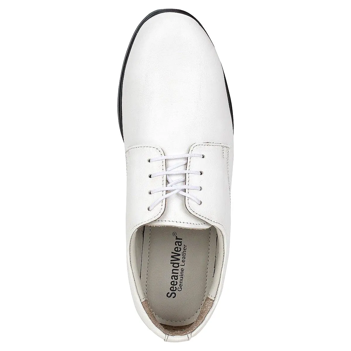 Navy Uniform Shoes White -Defective