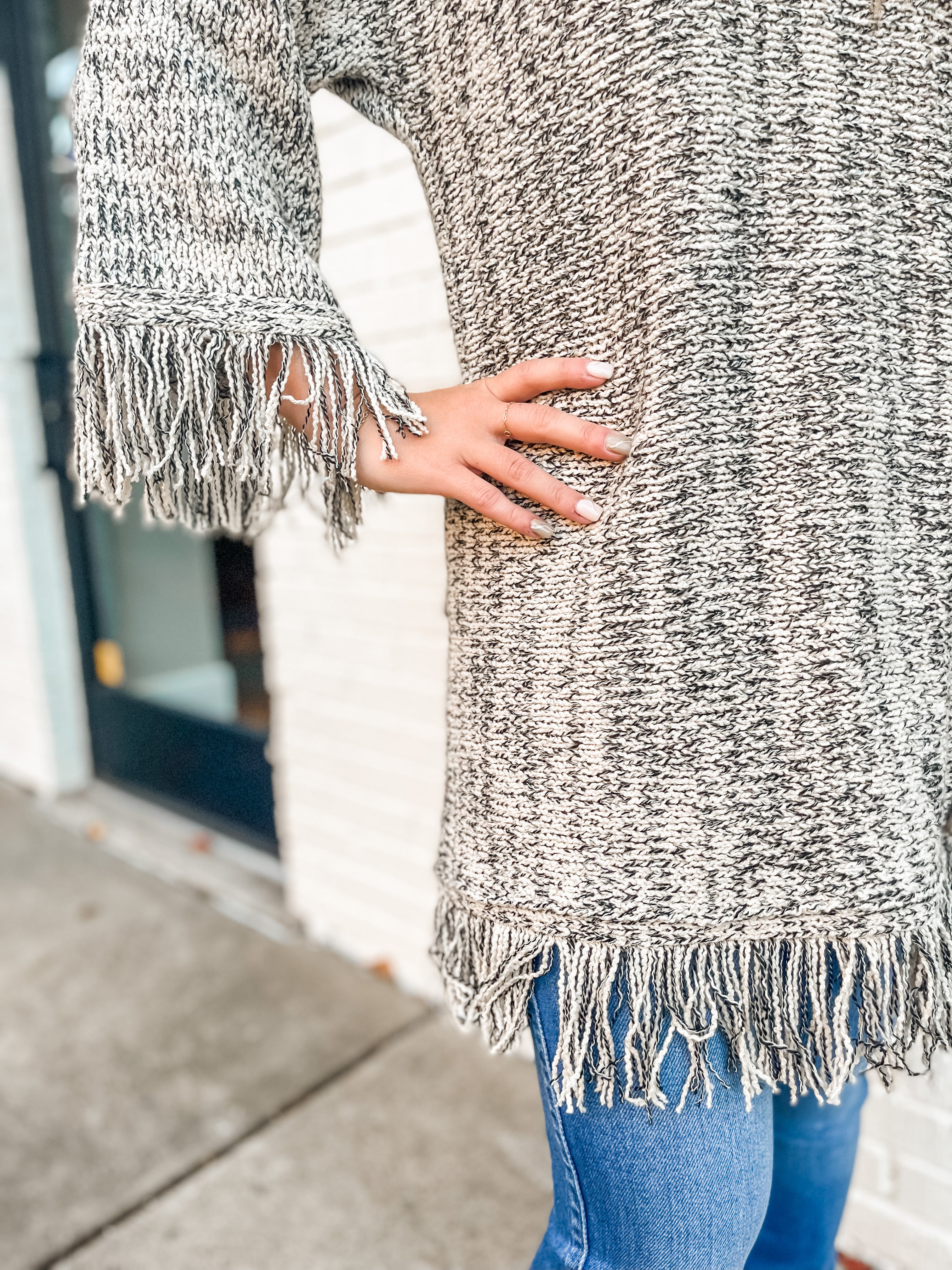 On The Fringe Sweater