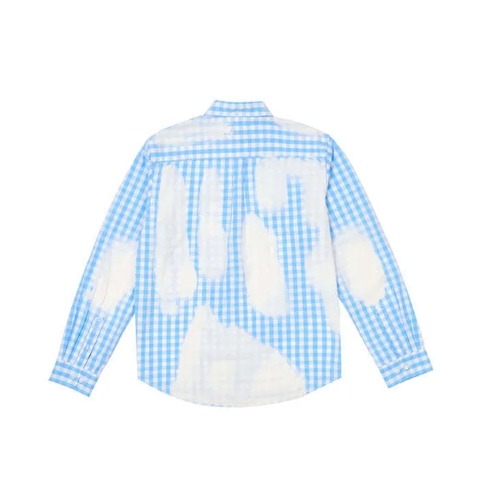 Palace Skateboards  |Stripes Other Plaid Patterns Street Style Long Sleeves