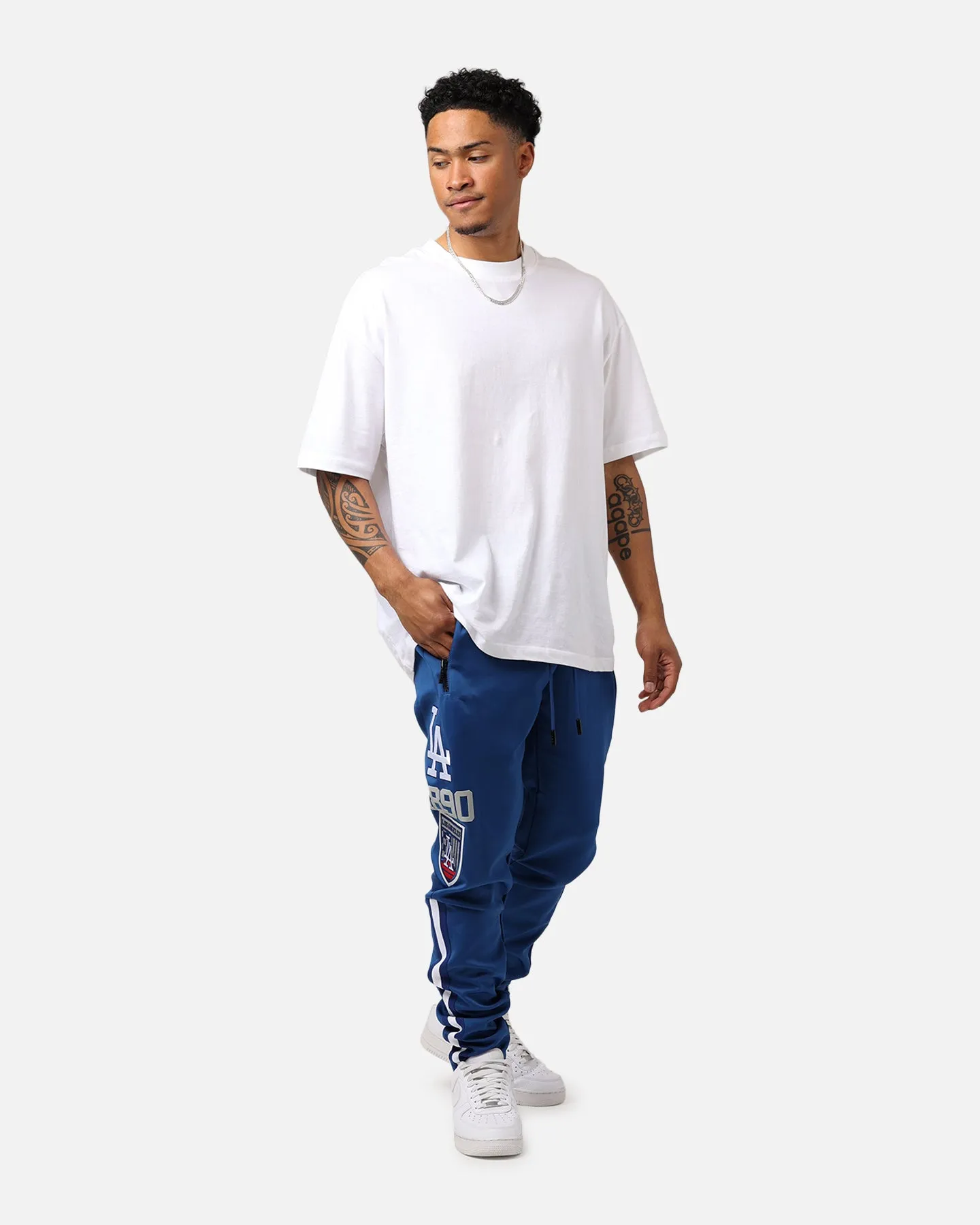 Pro Standard Los Angeles Dodgers Fast Lane Track Pants Dodger Blue