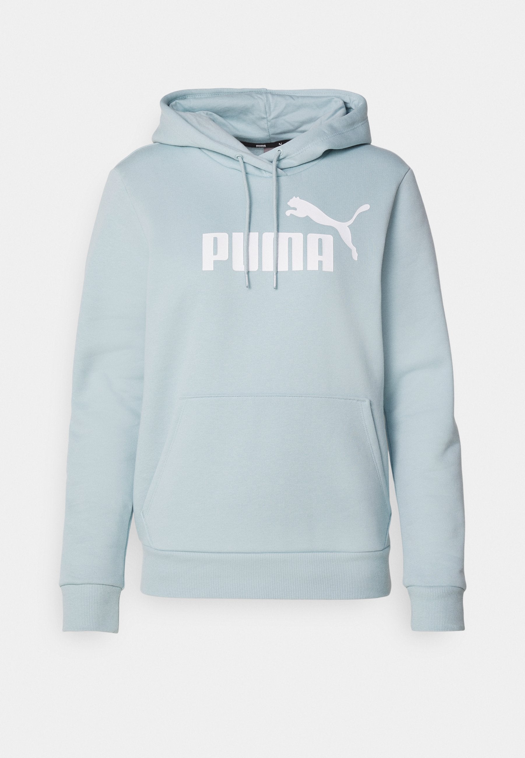 Puma Ess Logo Hoodie Fl W Turquoise