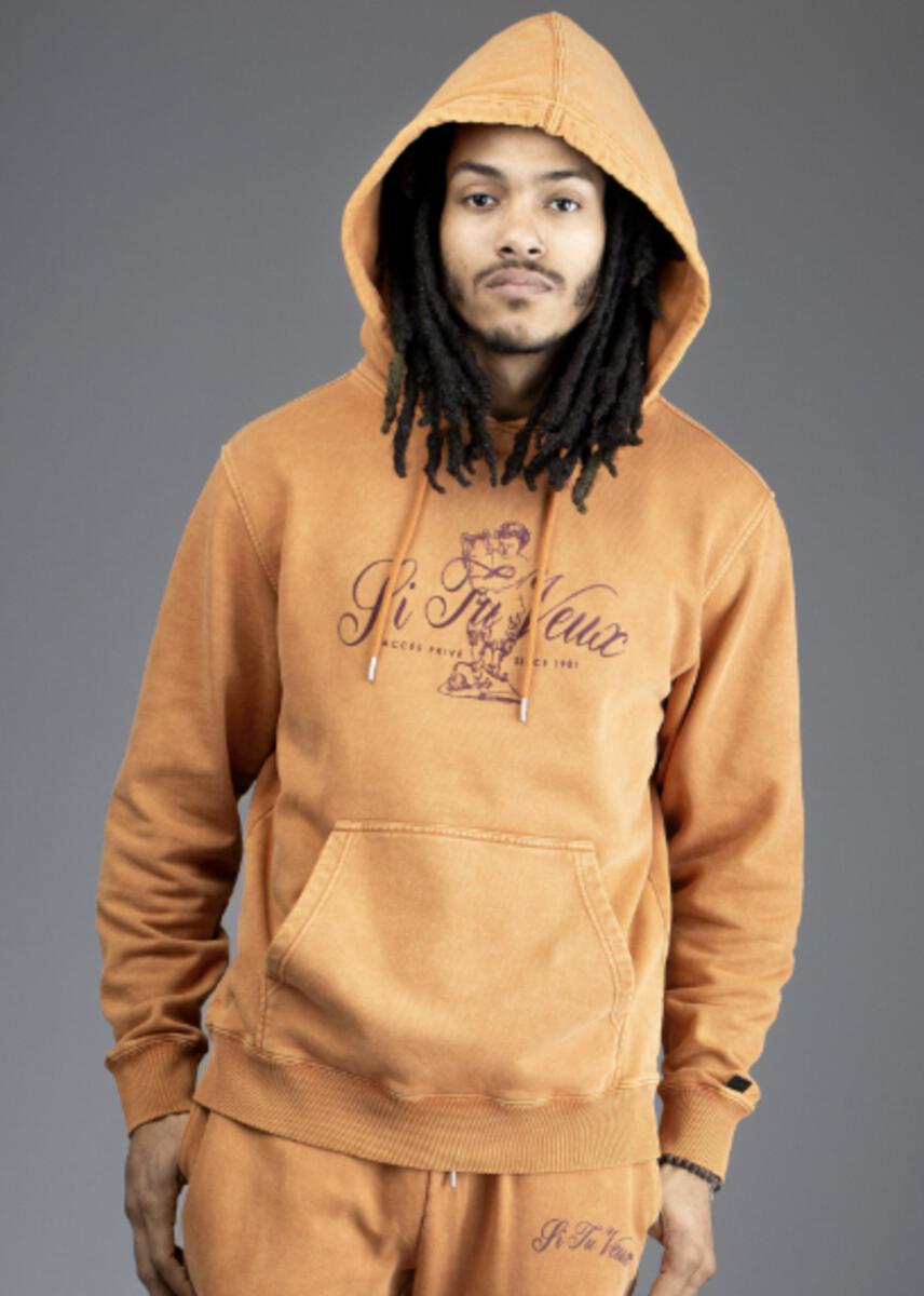 SI TU VEUX ROLAND GAROS HOODIE (DESERT SUN)