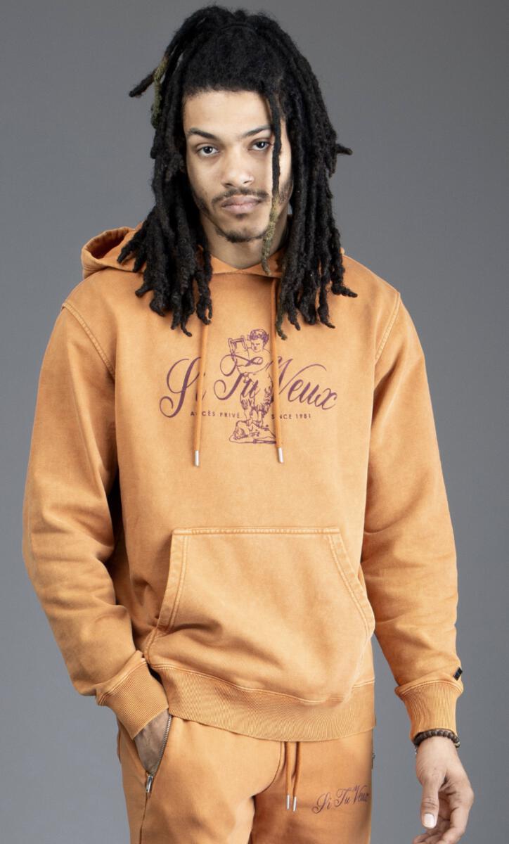 SI TU VEUX ROLAND GAROS HOODIE (DESERT SUN)