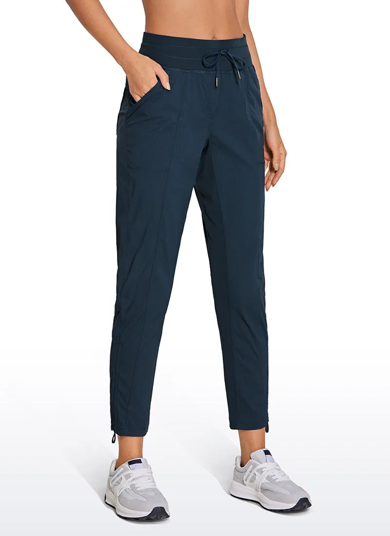 Striped Pants with Pockets 27''- Cinched Leg