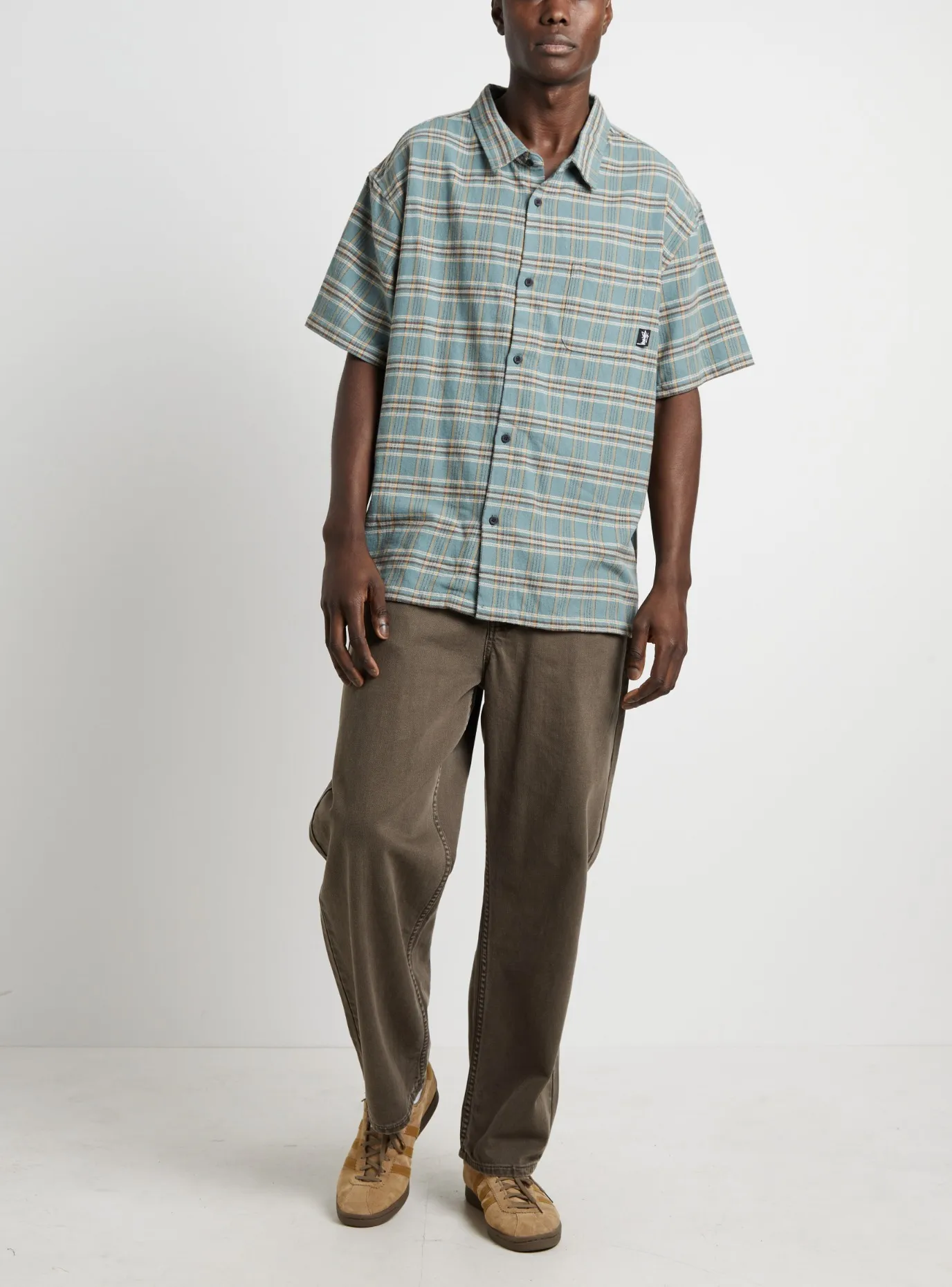 STUSSY  |Other Plaid Patterns Unisex Street Style Cotton